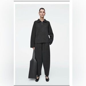 COS Merino wool barrel leg co ord